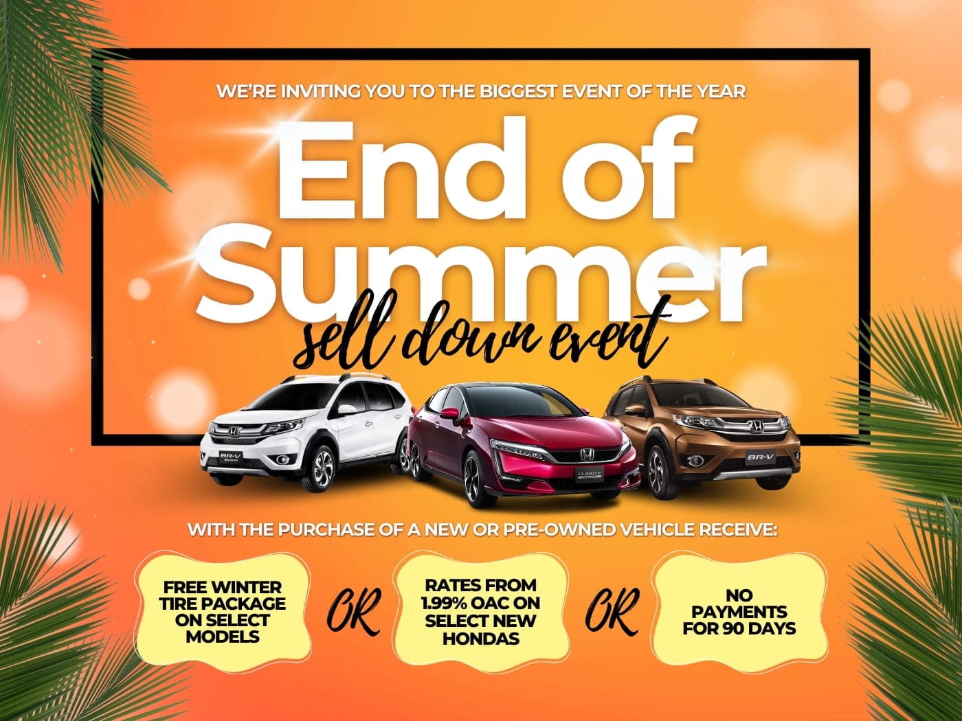 Upgrade Event promo