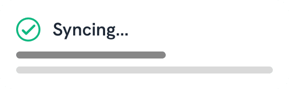 Program assets syncing