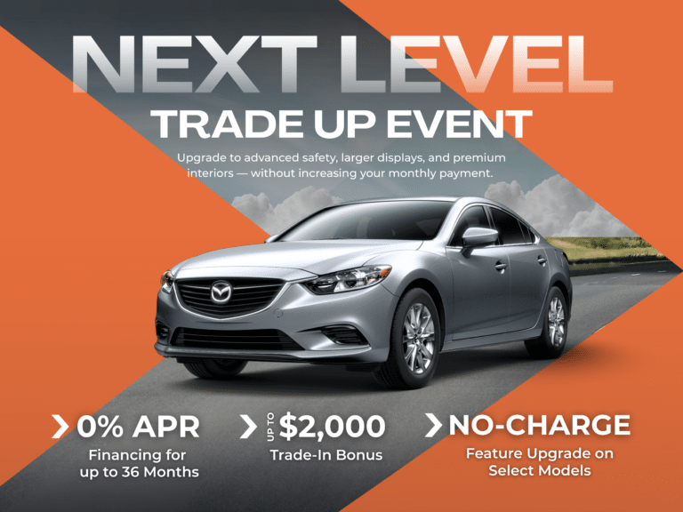Next Level Trade Up Event with car and offers