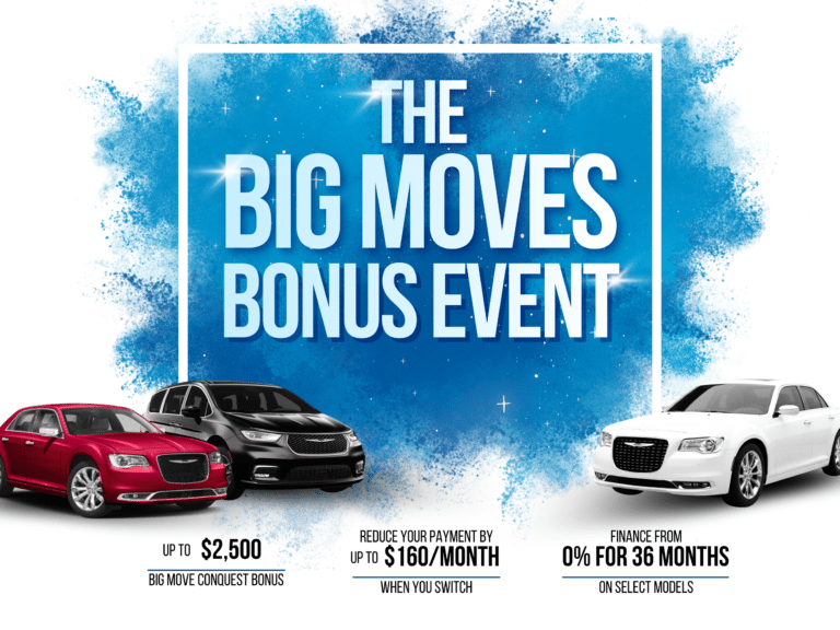 The Big Moves Bonus Event
