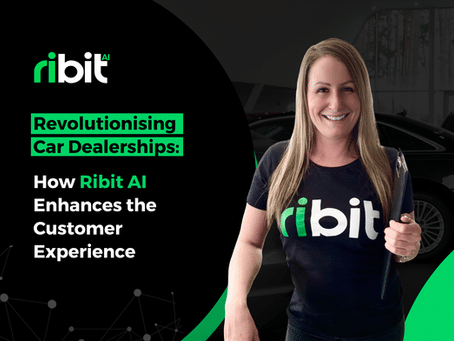 Ribit AI transforms car dealerships customer experience.