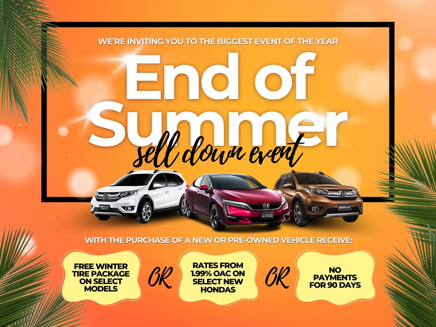 Upgrade Event promo